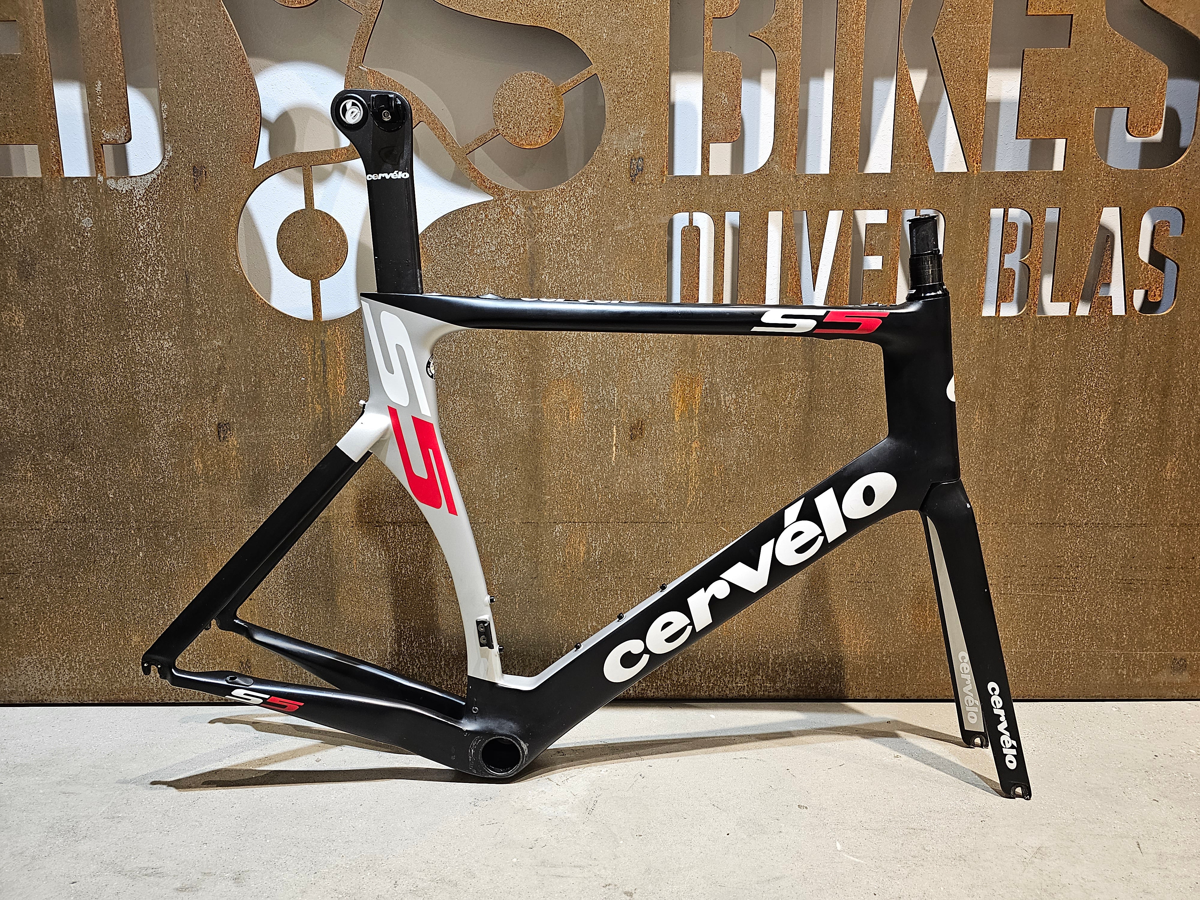 CERVELO S5 FRAME SET RIM BRAKE 61CM