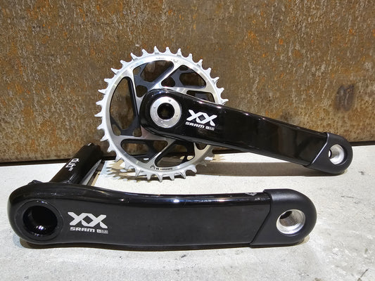 SRAM XX SL KURBEL T-TYPE / WIDE / 34 ZÄHNE / 170 / 175MM B-WARE