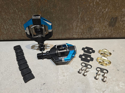 CRANKBROTHERS KLICKPEDAL CANDY 7 / ELECTRIC BLUE B-WARE