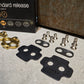 CRANKBROTHERS PEDALPLATTEN STANDART RELEASE KIT 15 / 6 GRAD