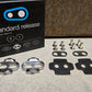 CRANKBROTHERS PEDALPLATTEN STANDART RELEASE KIT 15 / 0 GRAD