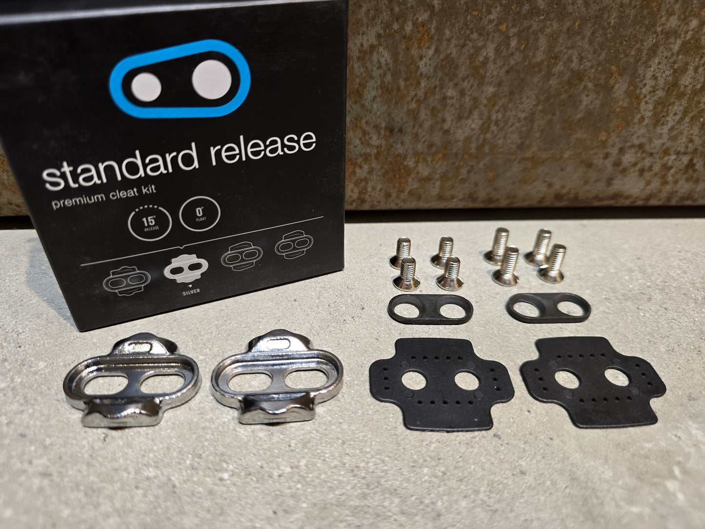 CRANKBROTHERS PEDALPLATTEN STANDART RELEASE KIT 15 / 0 GRAD