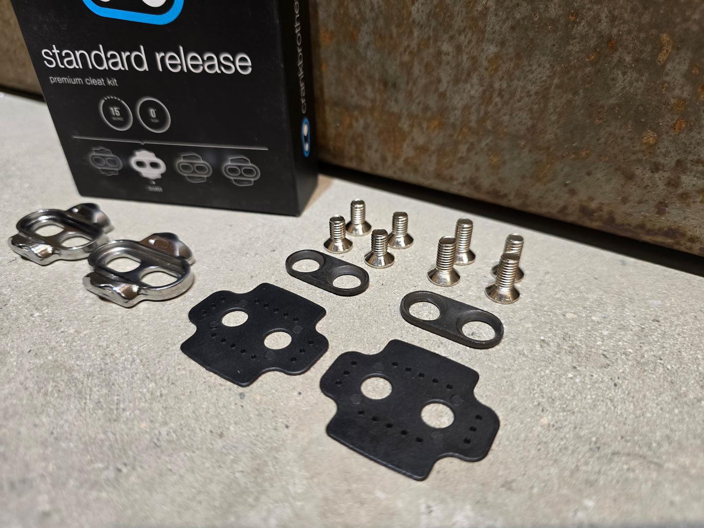 CRANKBROTHERS PEDALPLATTEN STANDART RELEASE KIT 15 / 0 GRAD