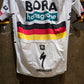 SPORTFUL BORA HANSGROHE BOMBER JERSEY / KURZARM TRIKOT / DEUTSCHER MEISTER