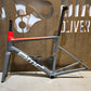 BMC TEAMMACHINE SLR01 / RAHMENSET GREY / WHITE / RED / DISC / 54CM