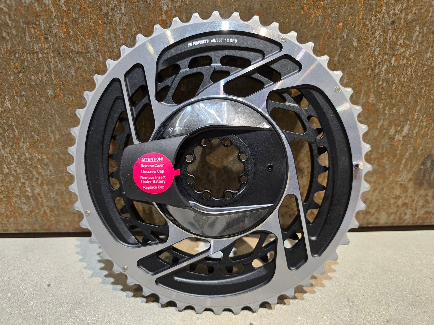 SRAM RED QUARQ AXS POWERMETER KIT 8-BOLT SPIDER 2X12 48/35 ZÄHNE