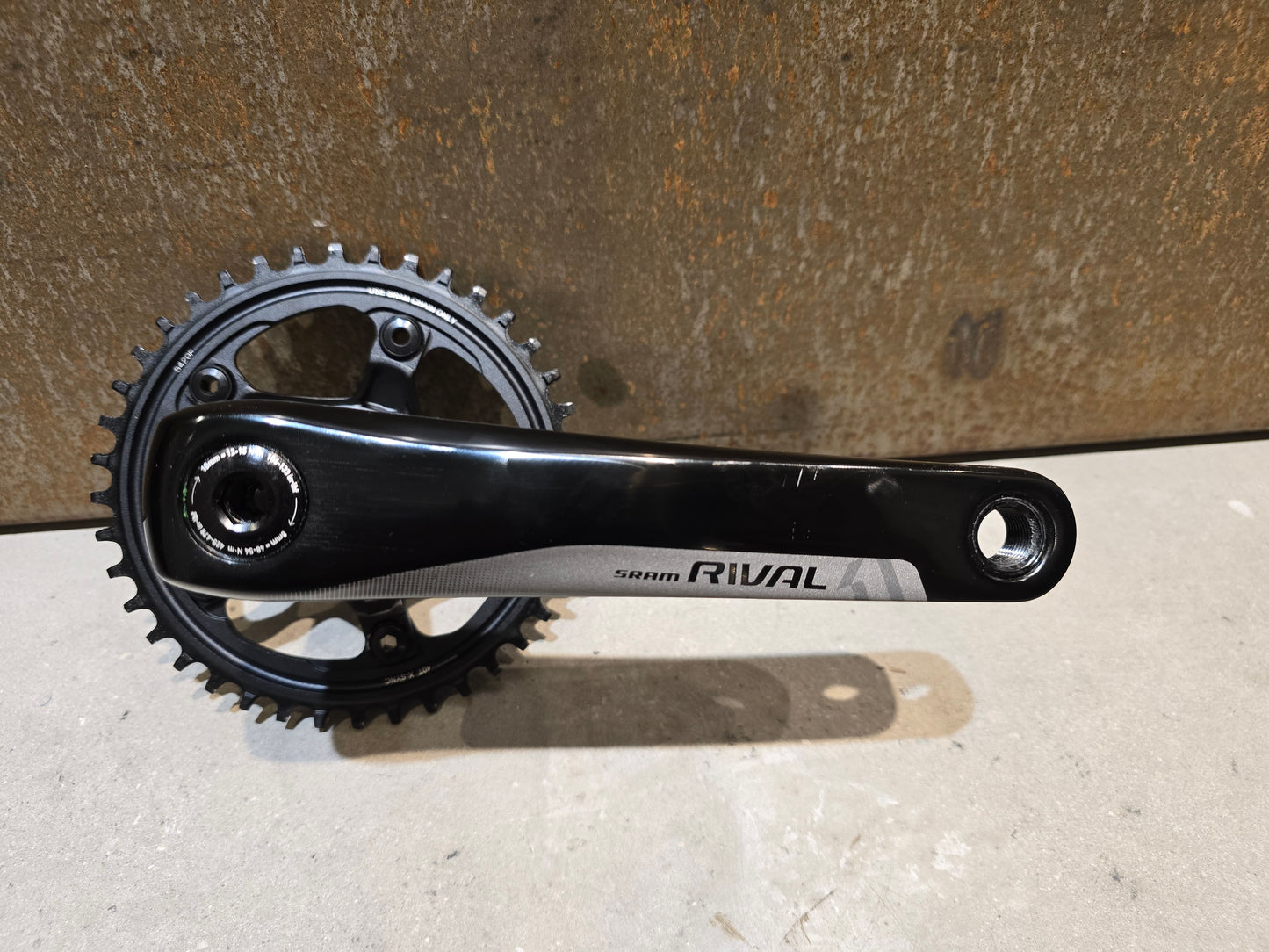 SRAM RIVAL KURBEL GXP 1 FACH / 40 ZÄHNE / 172,5 - 175MM