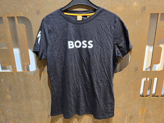 BOSS BORA HANSGROHE C_ELOGO_5 T-SHIRT SCHWARZ / DAMEN