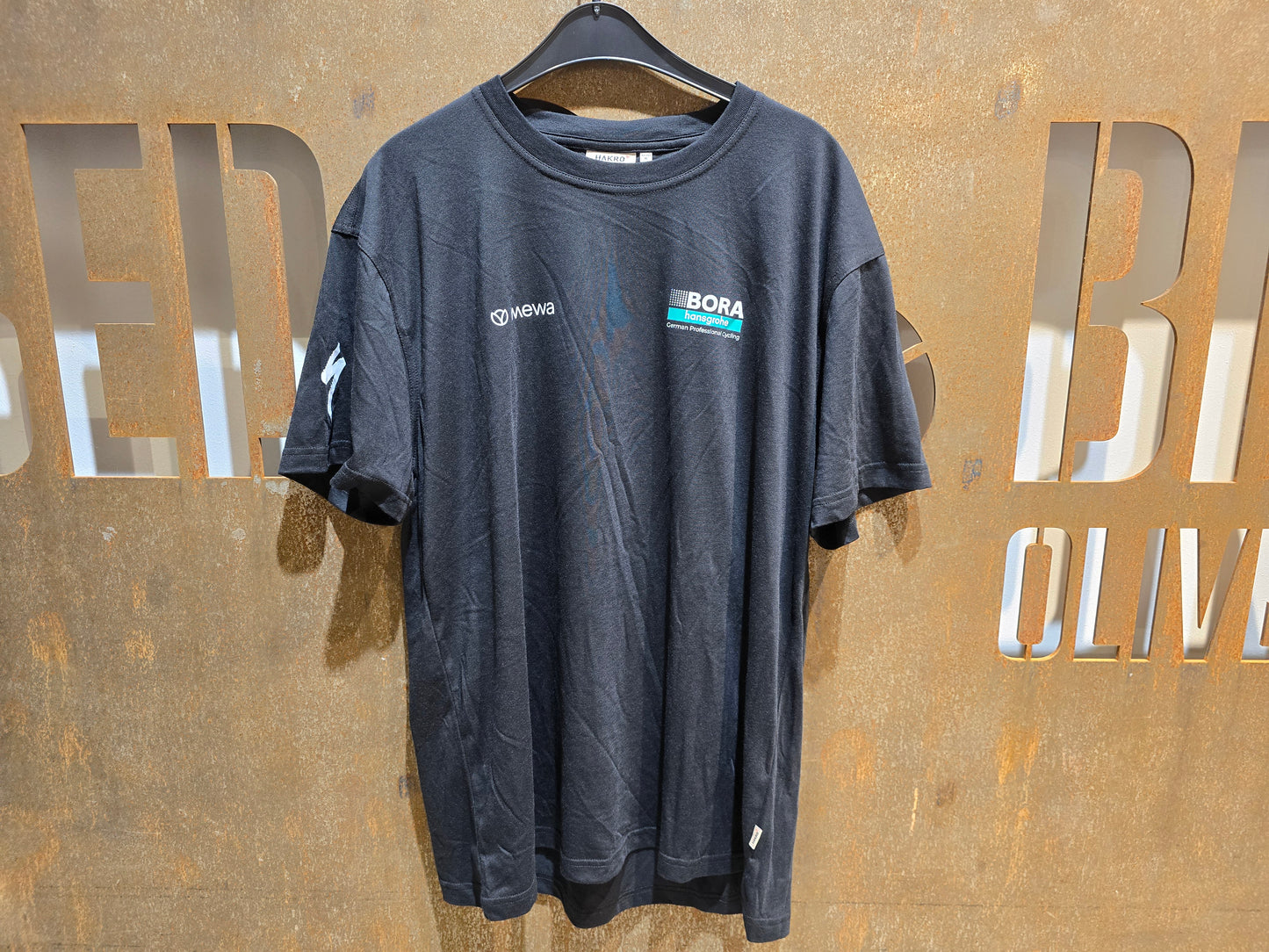 BORA HANSGROHE T-SHIRT STAFF SCHWARZ / HERREN