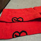 BORA HANSGROHE GAVIA BOB SOCKS / SOCKEN UNISEX / ROT