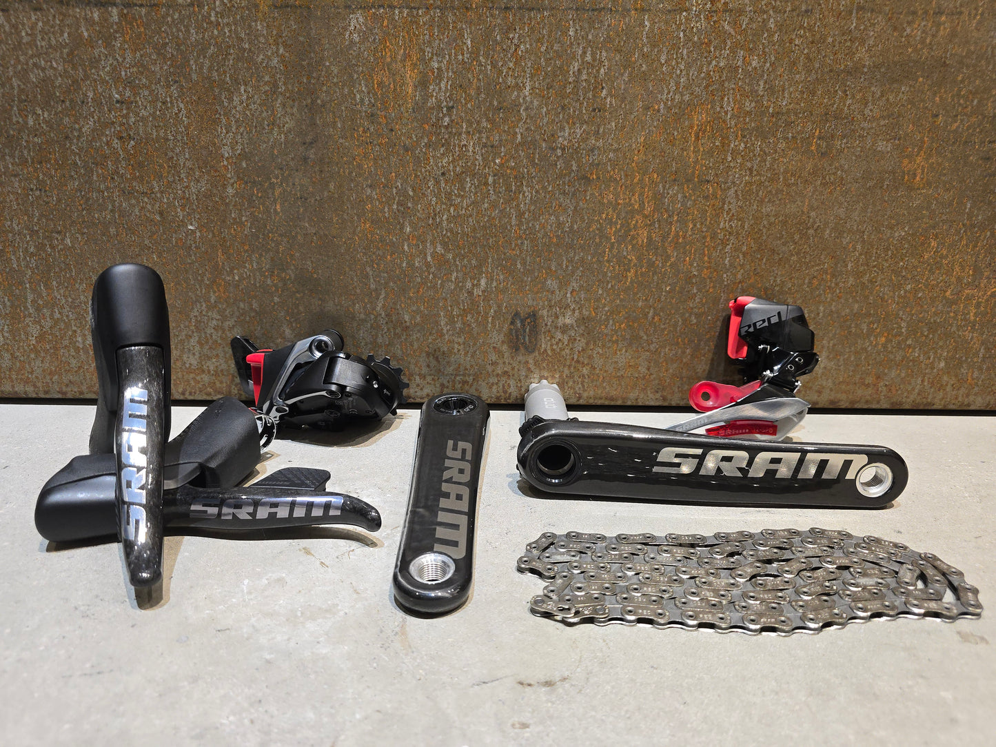 SRAM RED AXS SCHALTGRUPPE TEAM EDITION - RACE FD / RD / SHIFTER /  KURBEL