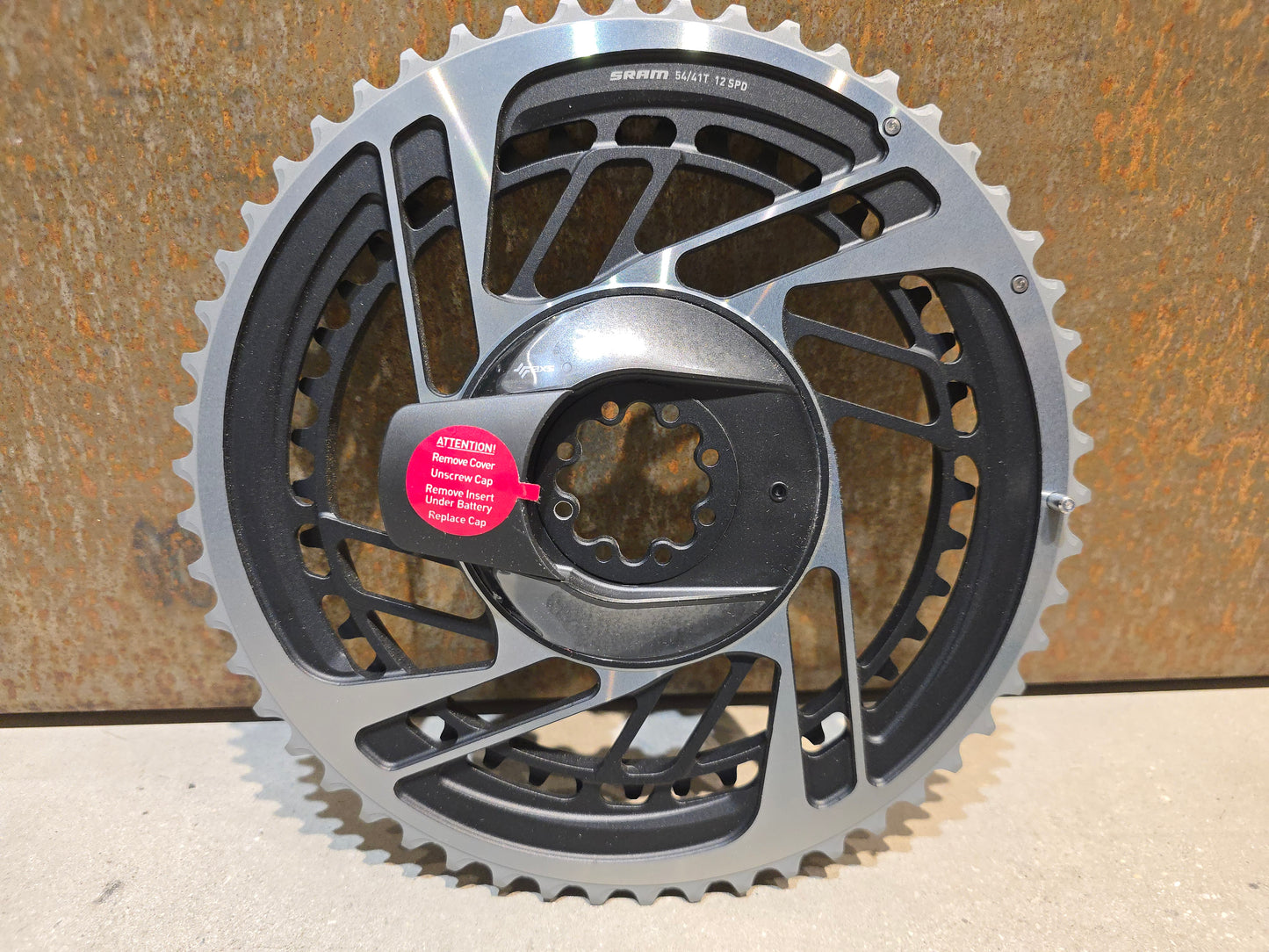 SRAM RED QUARQ AXS POWERMETER KIT 8-BOLT SPIDER 2X12 54/41 ZÄHNE