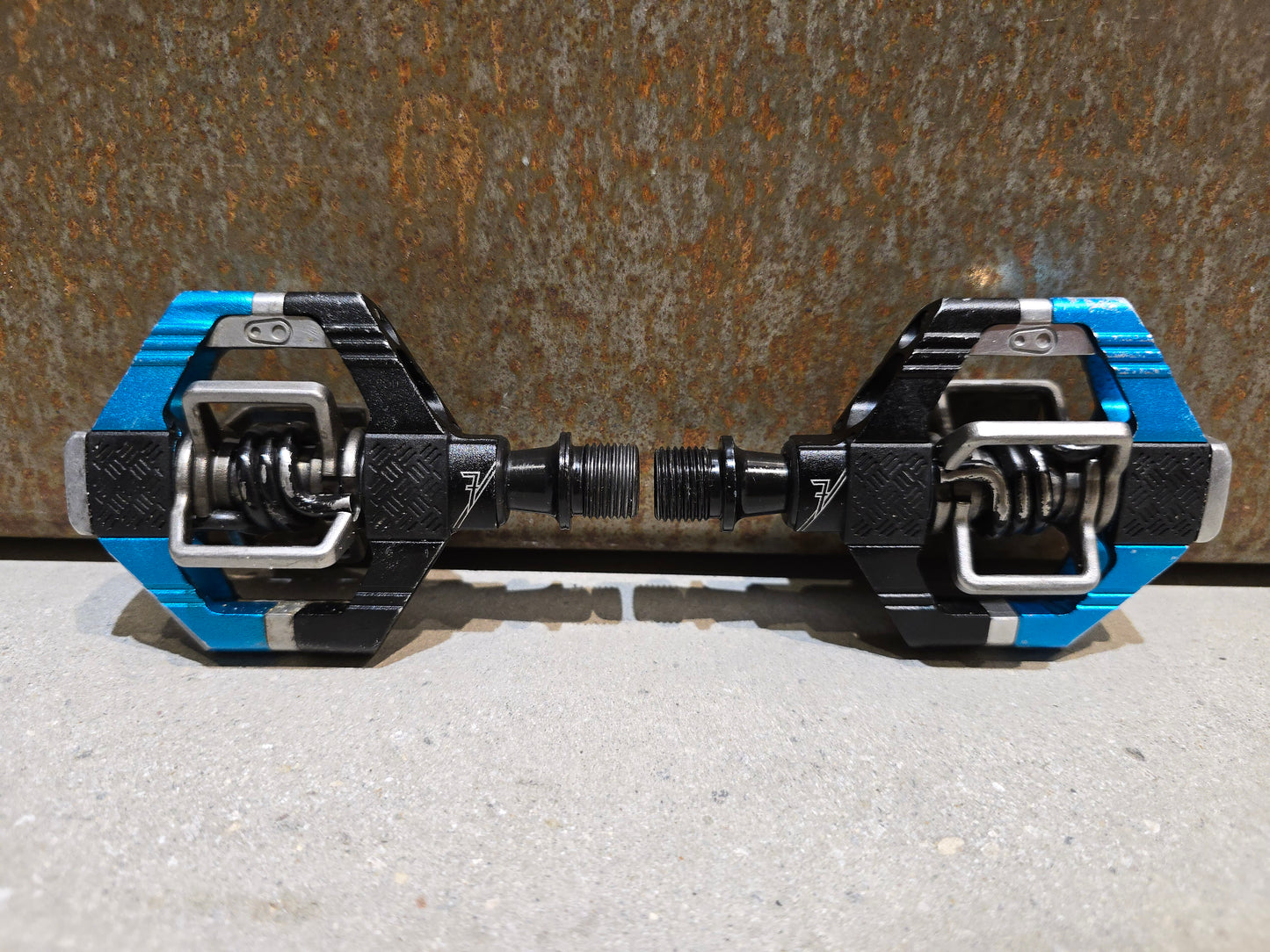 CRANKBROTHERS KLICKPEDAL CANDY 7 / ELECTRIC BLUE GEBRAUCHT