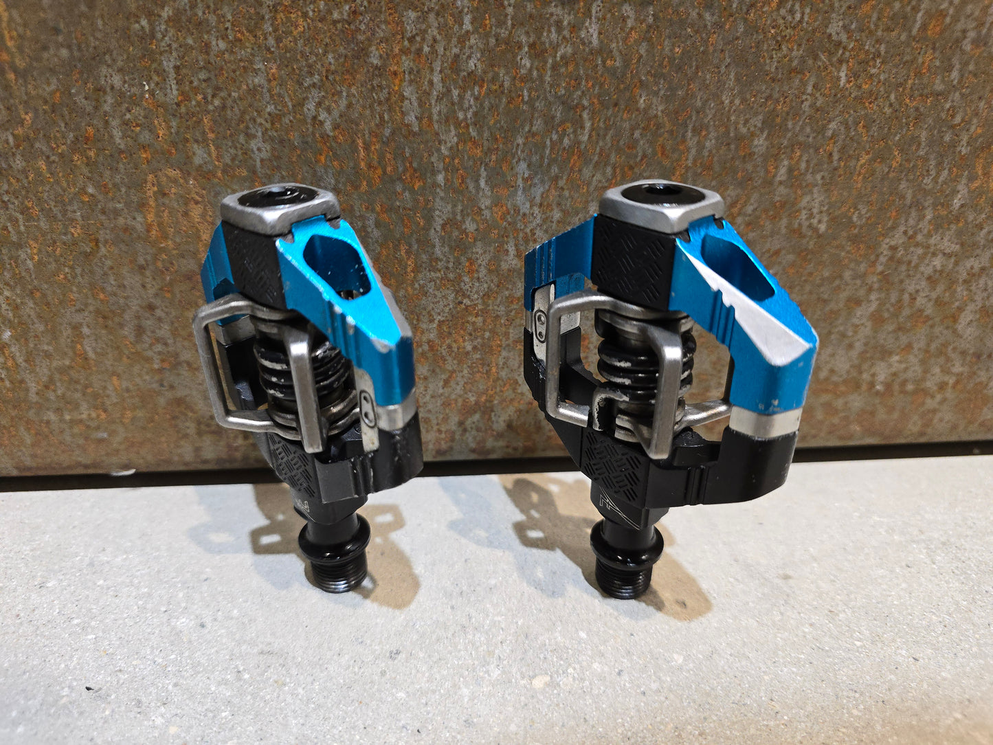 CRANKBROTHERS KLICKPEDAL CANDY 7 / ELECTRIC BLUE GEBRAUCHT