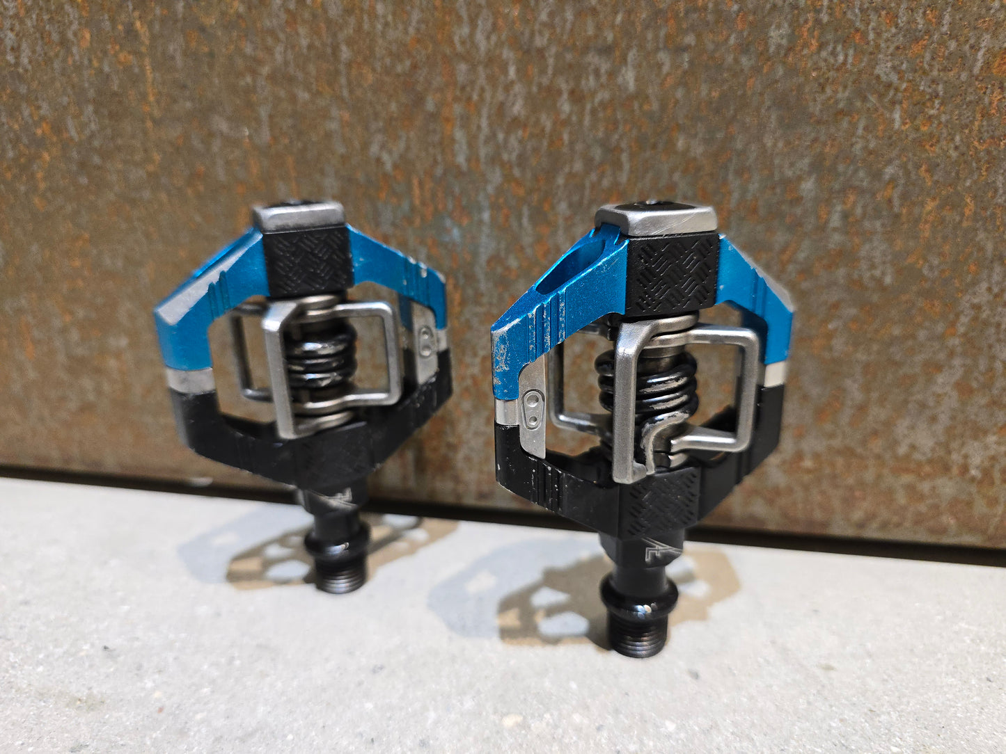 CRANKBROTHERS KLICKPEDAL CANDY 7 / ELECTRIC BLUE GEBRAUCHT