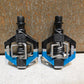 CRANKBROTHERS KLICKPEDAL CANDY 7 / ELECTRIC BLUE GEBRAUCHT