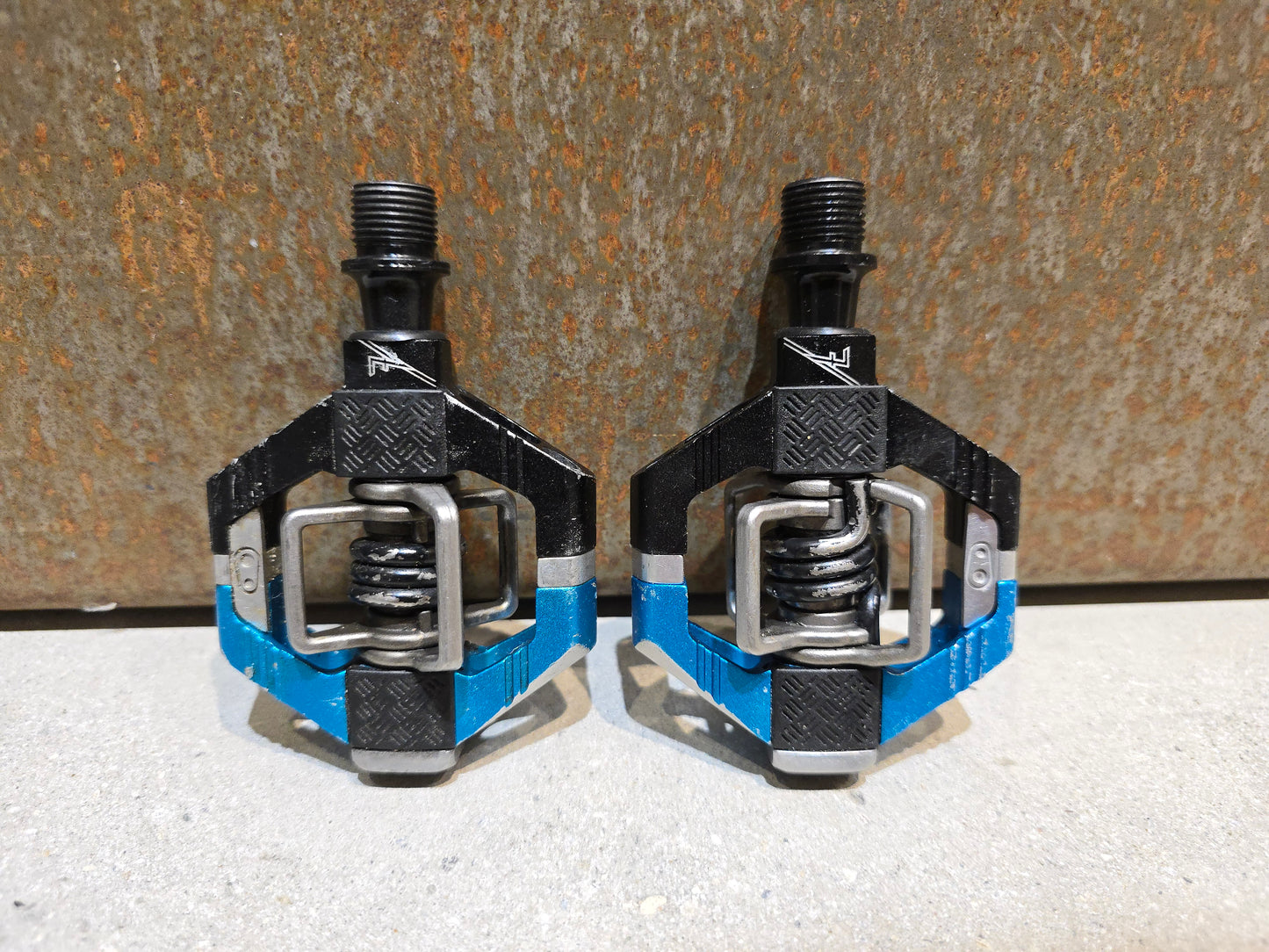 CRANKBROTHERS KLICKPEDAL CANDY 7 / ELECTRIC BLUE GEBRAUCHT