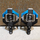 CRANKBROTHERS KLICKPEDAL CANDY 7 / ELECTRIC BLUE GEBRAUCHT