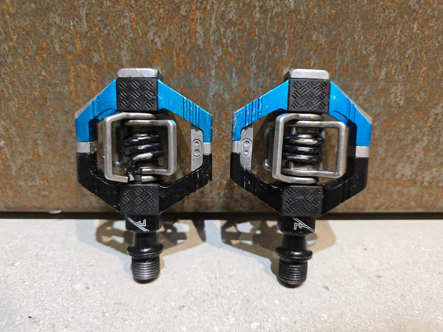 CRANKBROTHERS KLICKPEDAL CANDY 7 / ELECTRIC BLUE GEBRAUCHT