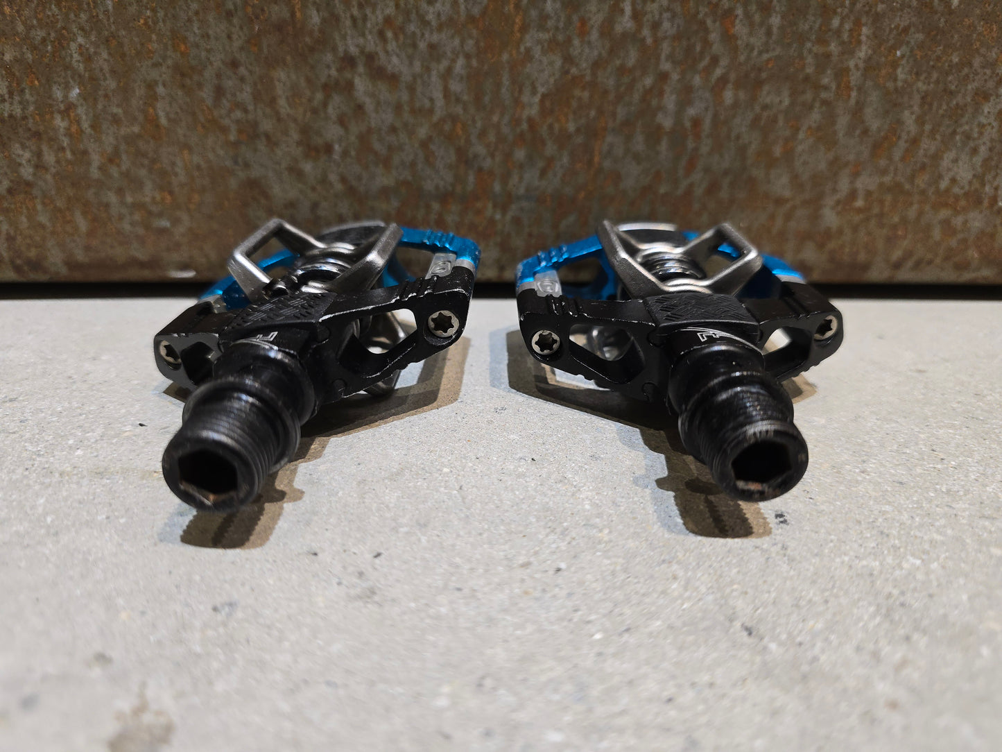 CRANKBROTHERS KLICKPEDAL CANDY 7 / ELECTRIC BLUE GEBRAUCHT