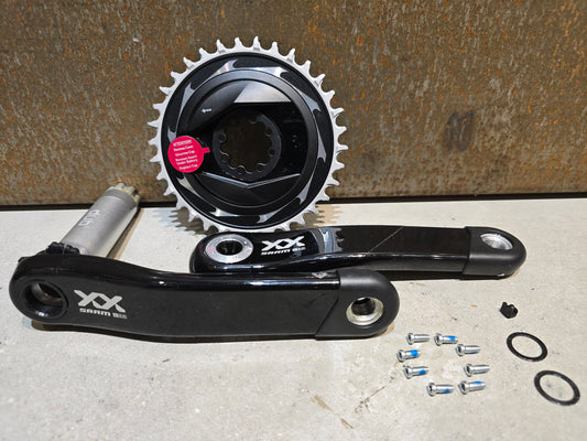 SRAM POWERMETER KURBEL QUARQ XX SL EAGLE T-TYPE AXS