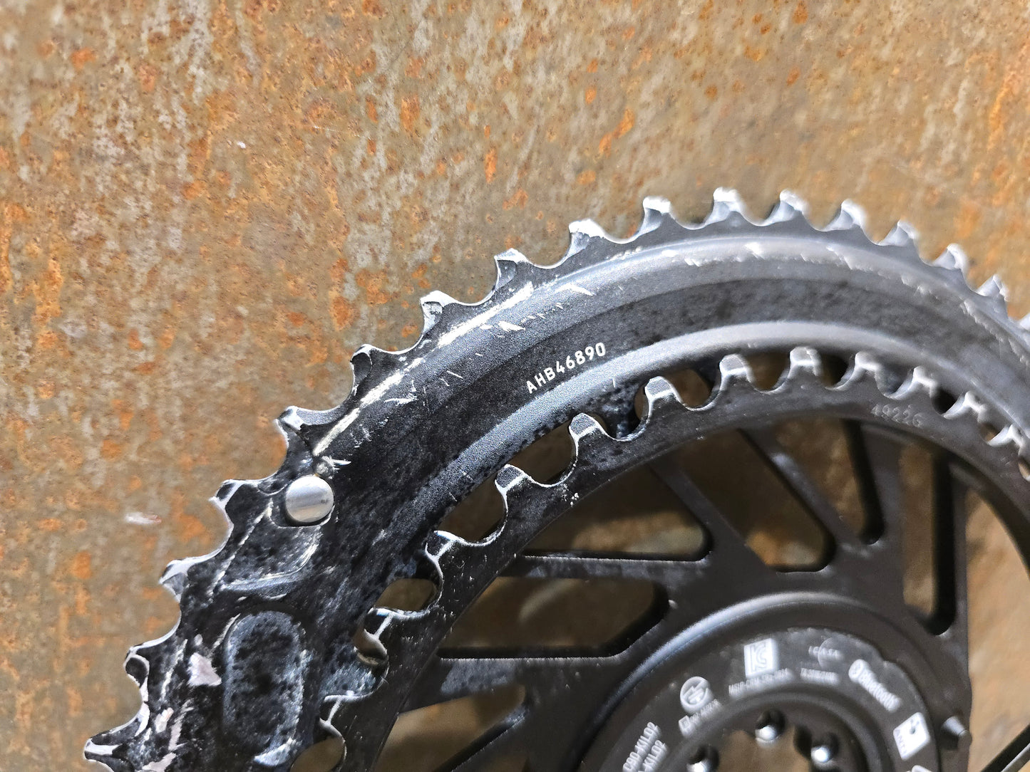 SRAM RED QUARQ AXS POWERMETER KIT 8-BOLT SPIDER 2X12 54/41 ZÄHNE