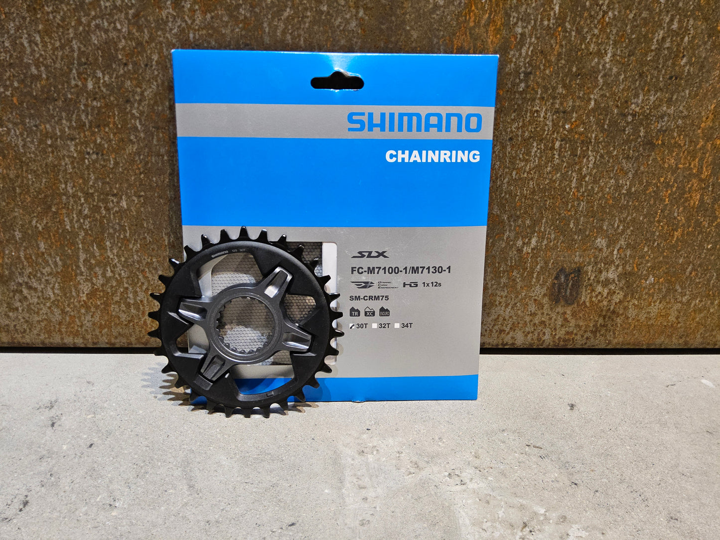 SHIMANO SLX KETTENBLATT FC-M7100 / SM-CRM75 / 30 - 32 ZÄHNE