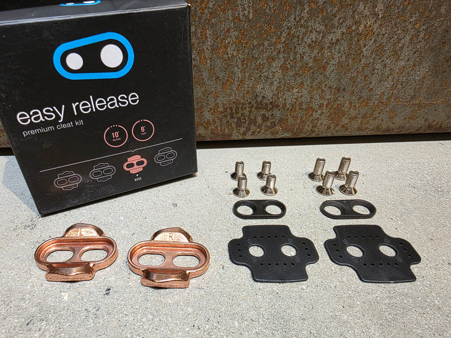 CRANKBROTHERS PEDALPLATTEN EASY RELEASE KIT 10 / 6 GRAD